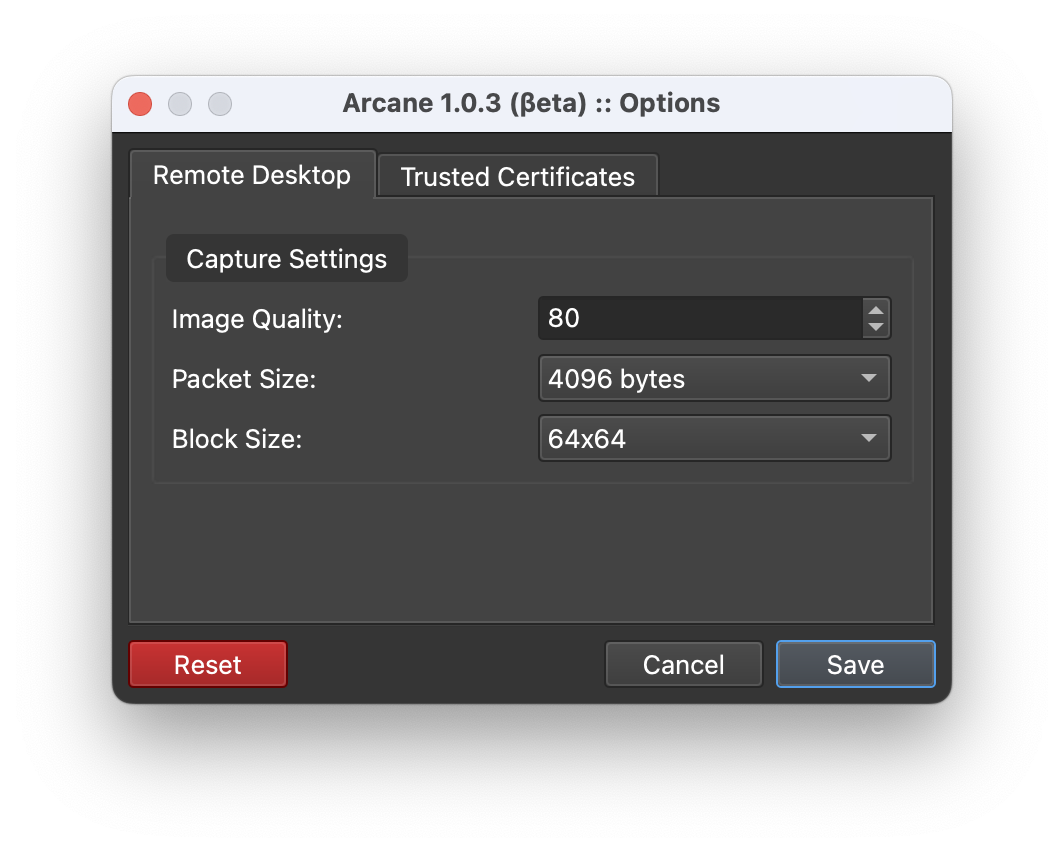 Arcane远程控制软件(图2) options_rd.png