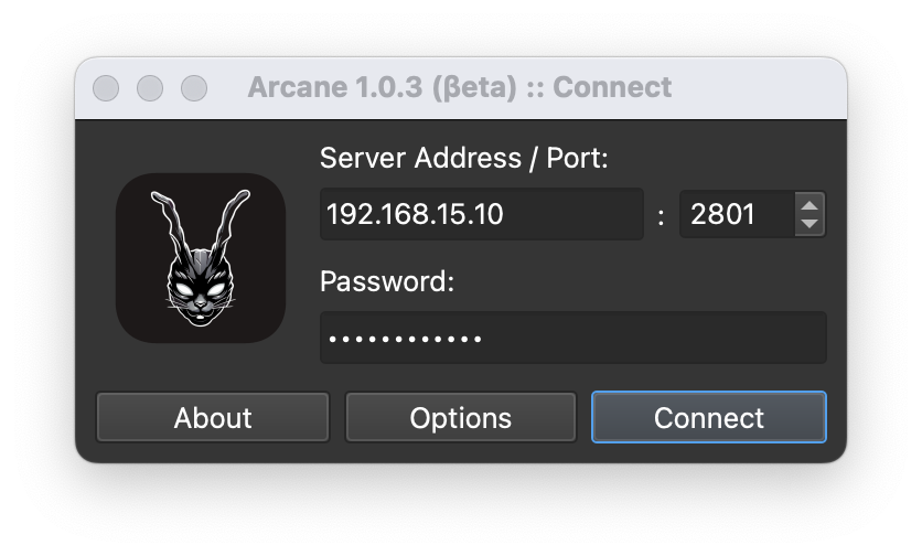 Arcane远程控制软件(图1) main.png